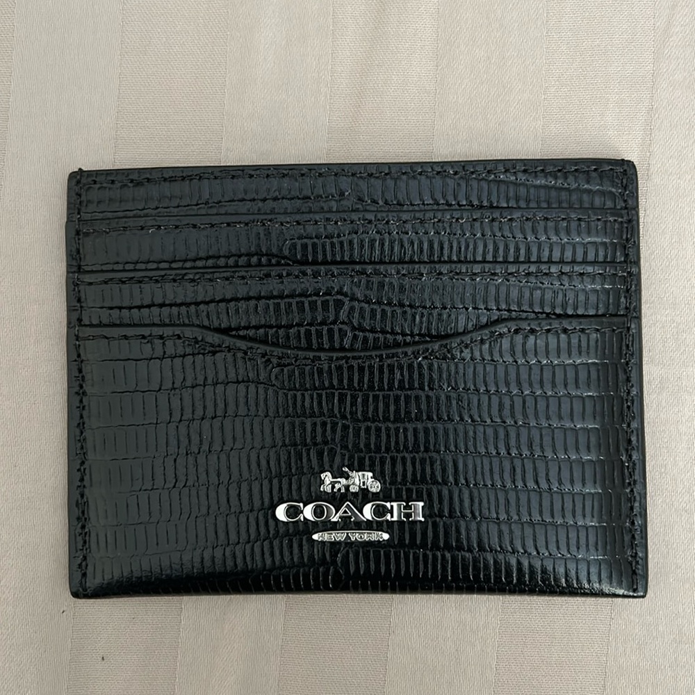 Coach slim ID card case